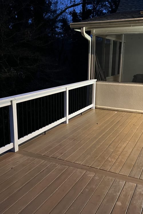 Deck build in Alpharetta, Ga
