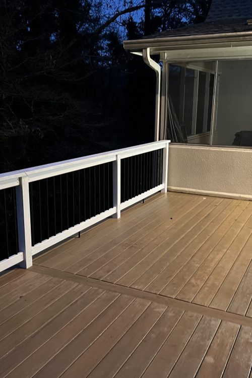 Deck build in Alpharetta, Ga